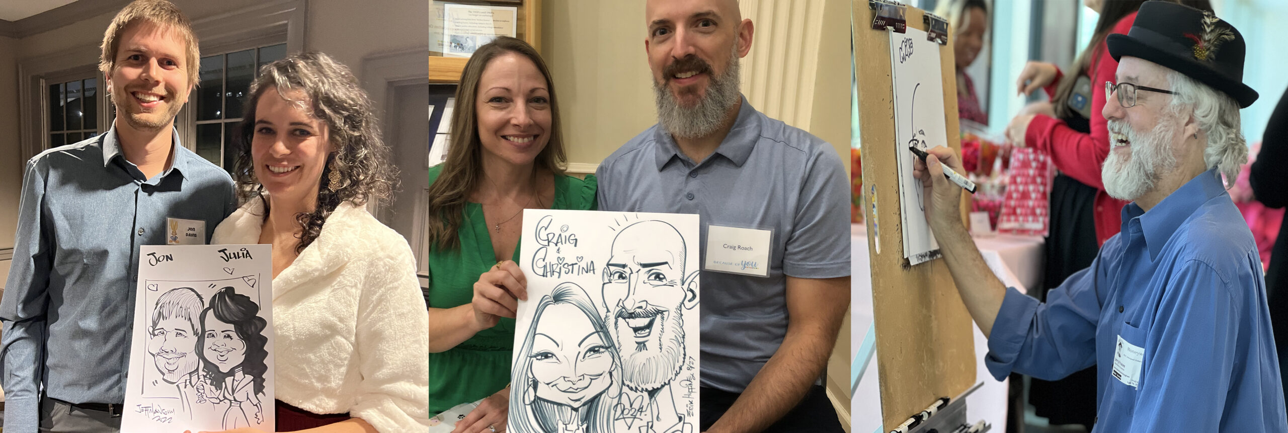 Carolina caricature artists